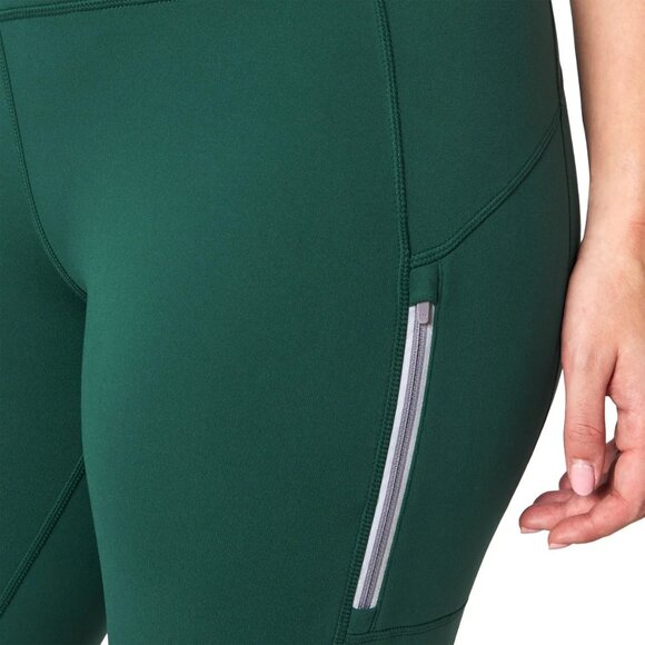 Mondetta L Active Fleece Lined Leggings Zipper Pockets Activewear Athletic Pants - Picture 5 of 11